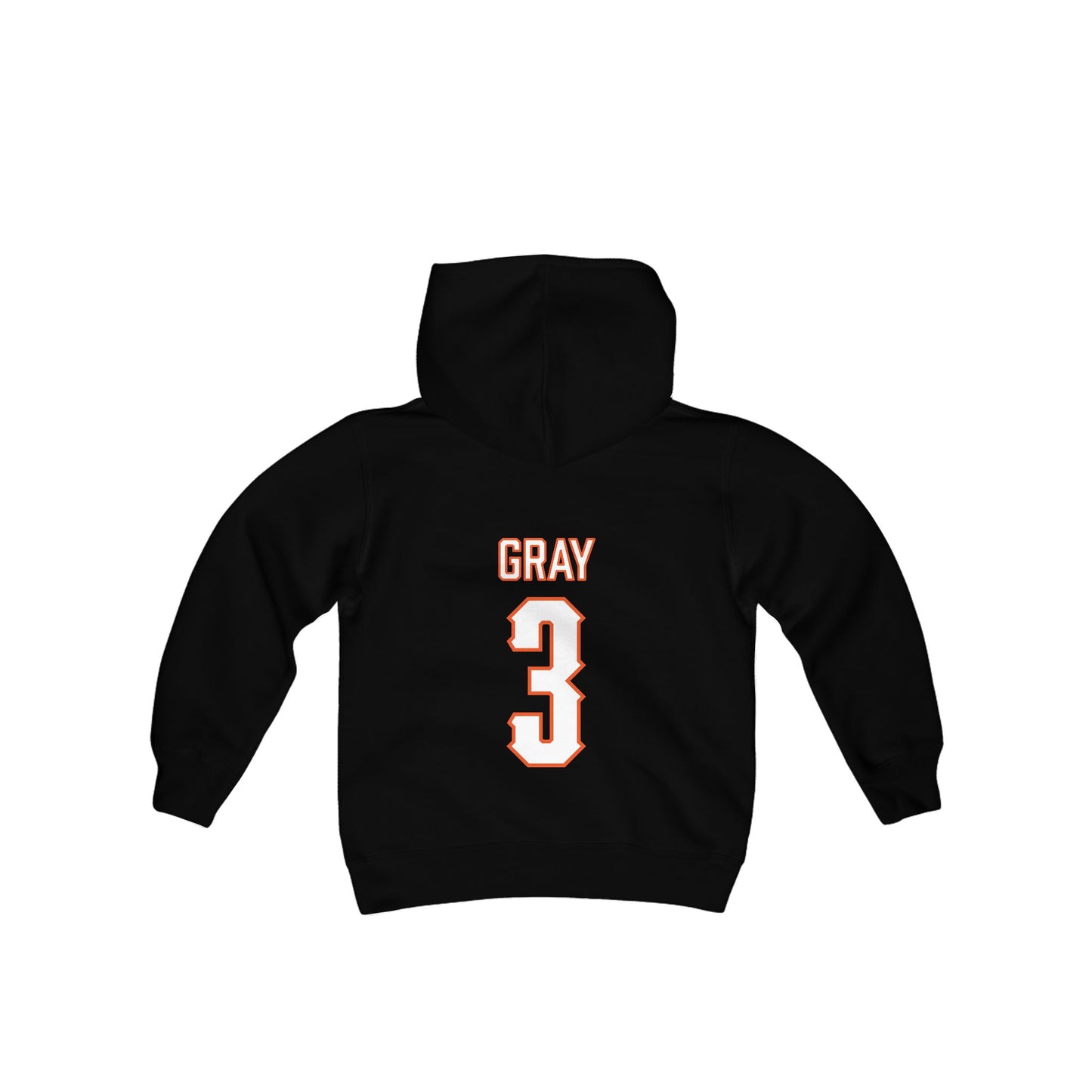 Youth Micah Gray #3 Cursive Cowgirls Hoodie