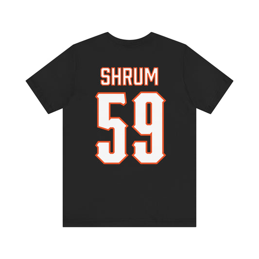Kason Shrum #59 Cursive Cowboys T-Shirt