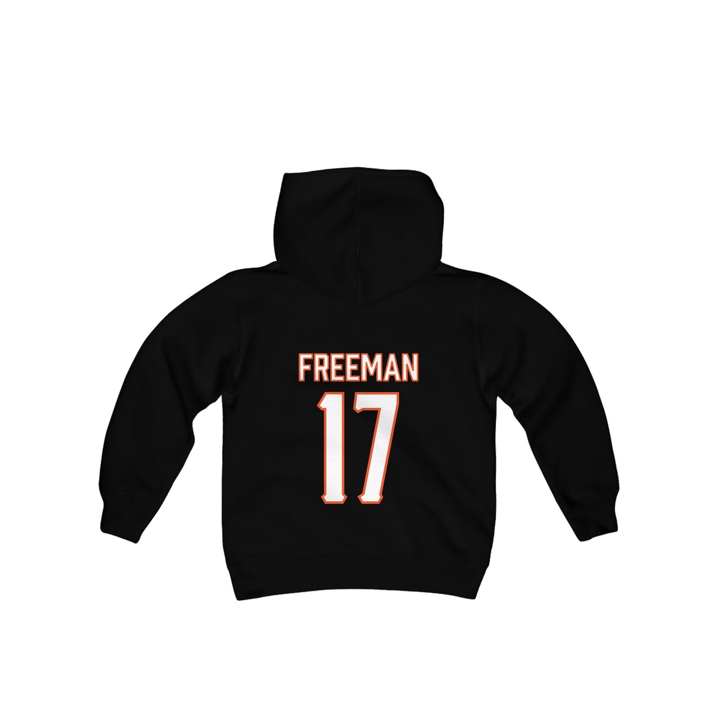 Youth Gavin Freeman #17 Cursive Cowboys Hoodie