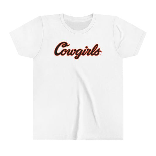 Youth Xcaret Pineda #13 Cursive Cowgirls T-Shirt