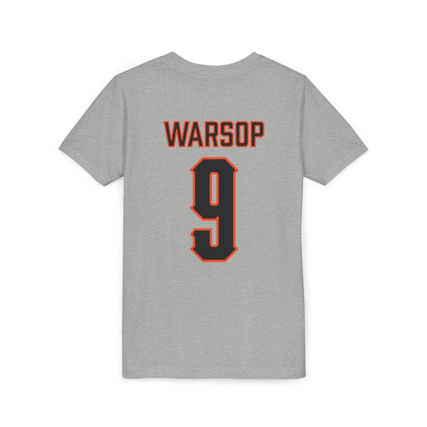 Youth Tia Warsop #9 Cursive Cowgirls T-Shirt