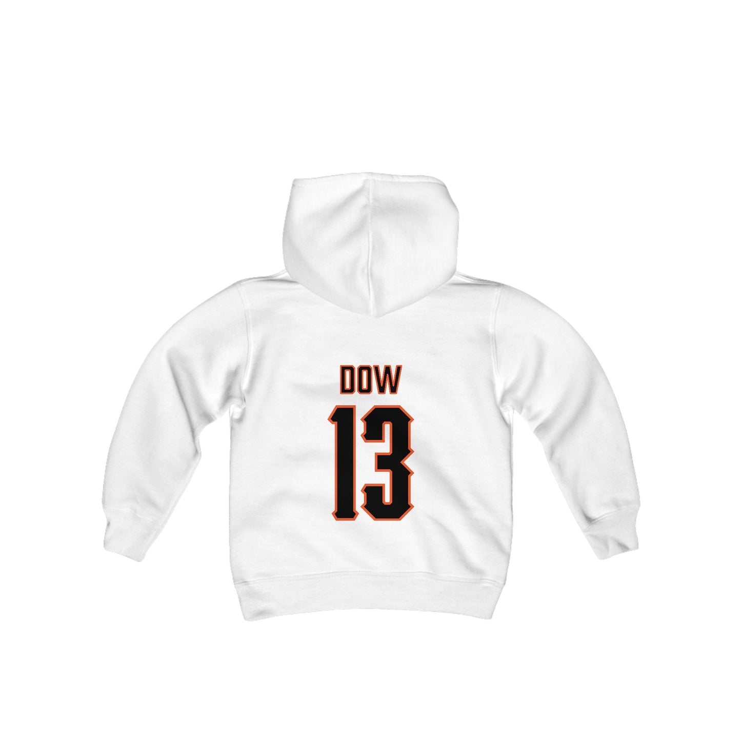 Youth Connor Dow #13 Cursive Cowboys Hoodie