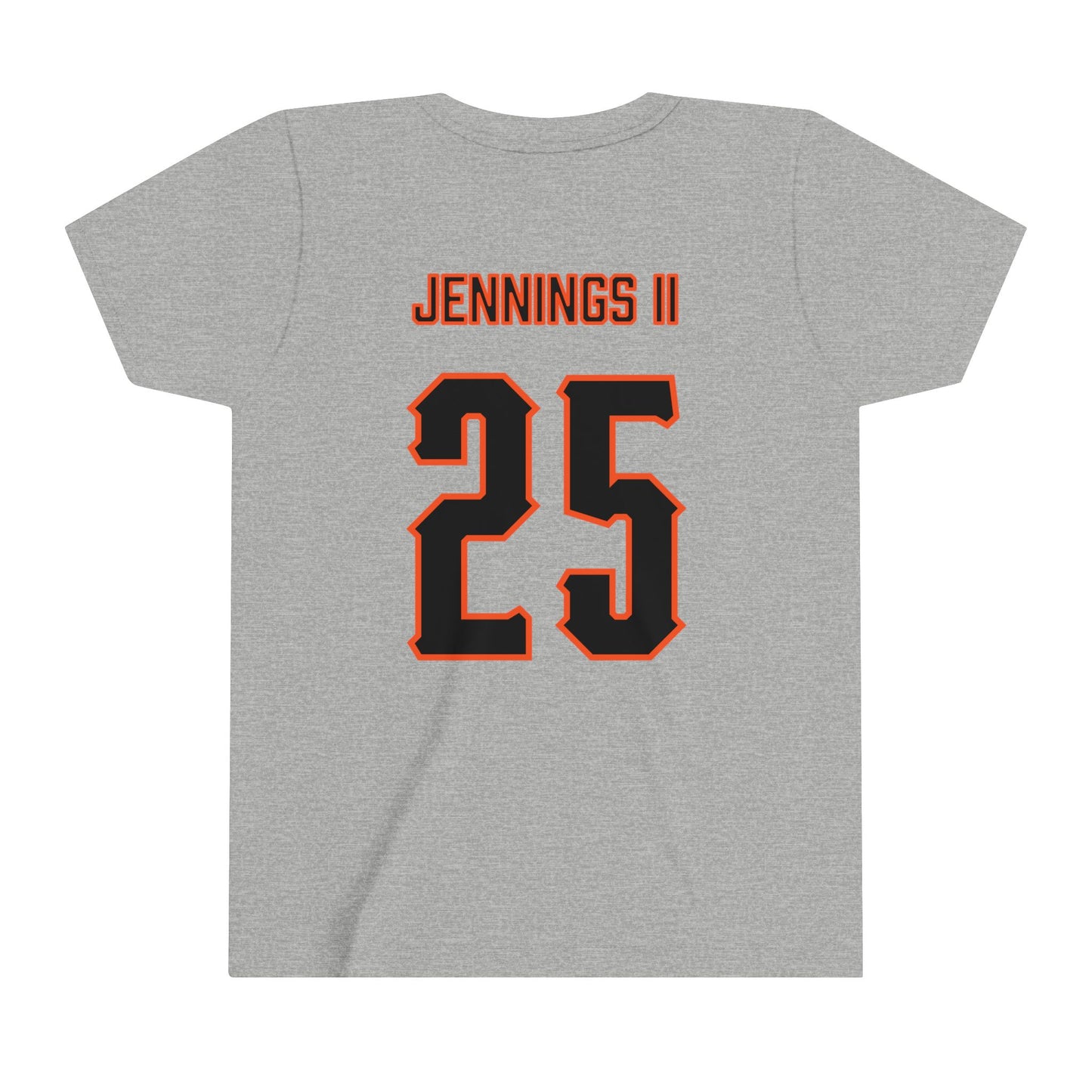 Youth Robert Jennings II #25 Cursive Cowboys T-Shirt