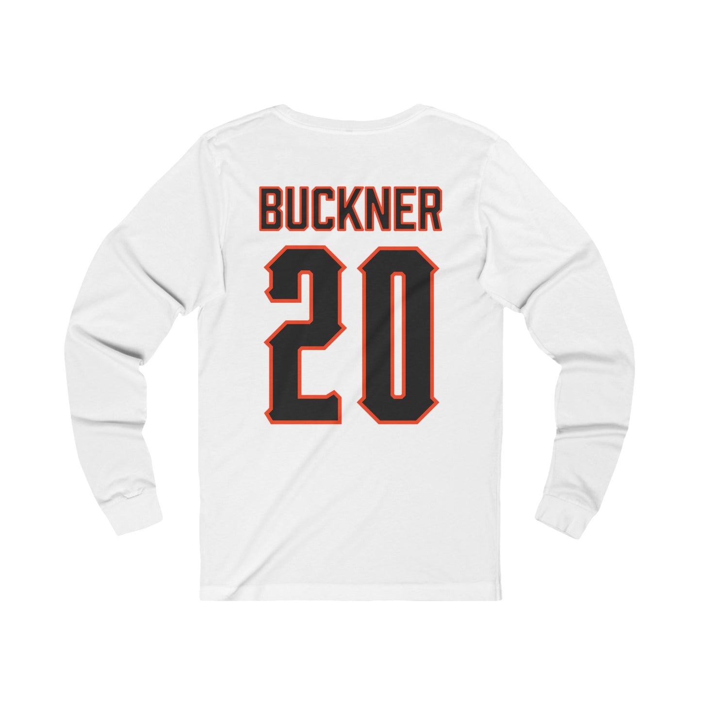 DeSean Buckner #20 Cursive Cowboys Long Sleeve