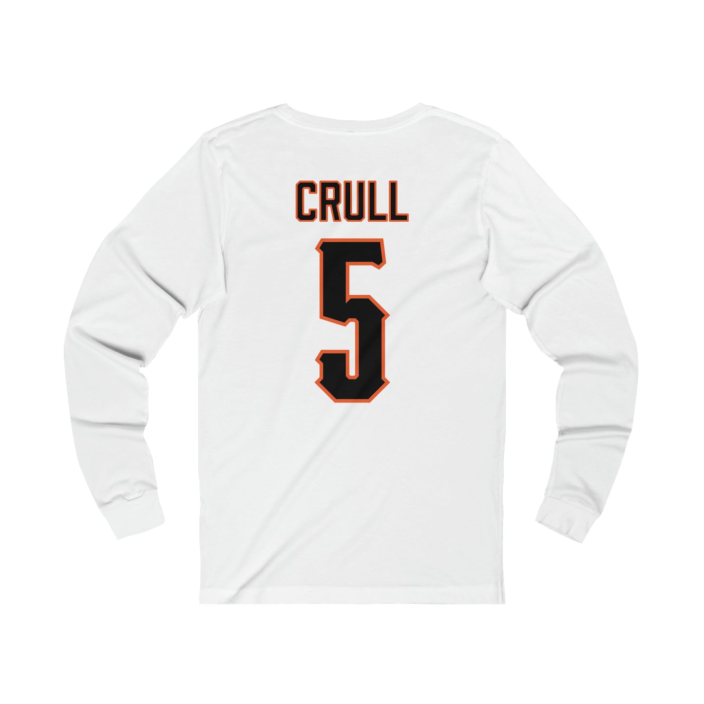 Jaxson Crull #5 Cursive Cowboys Long Sleeve T-Shirt