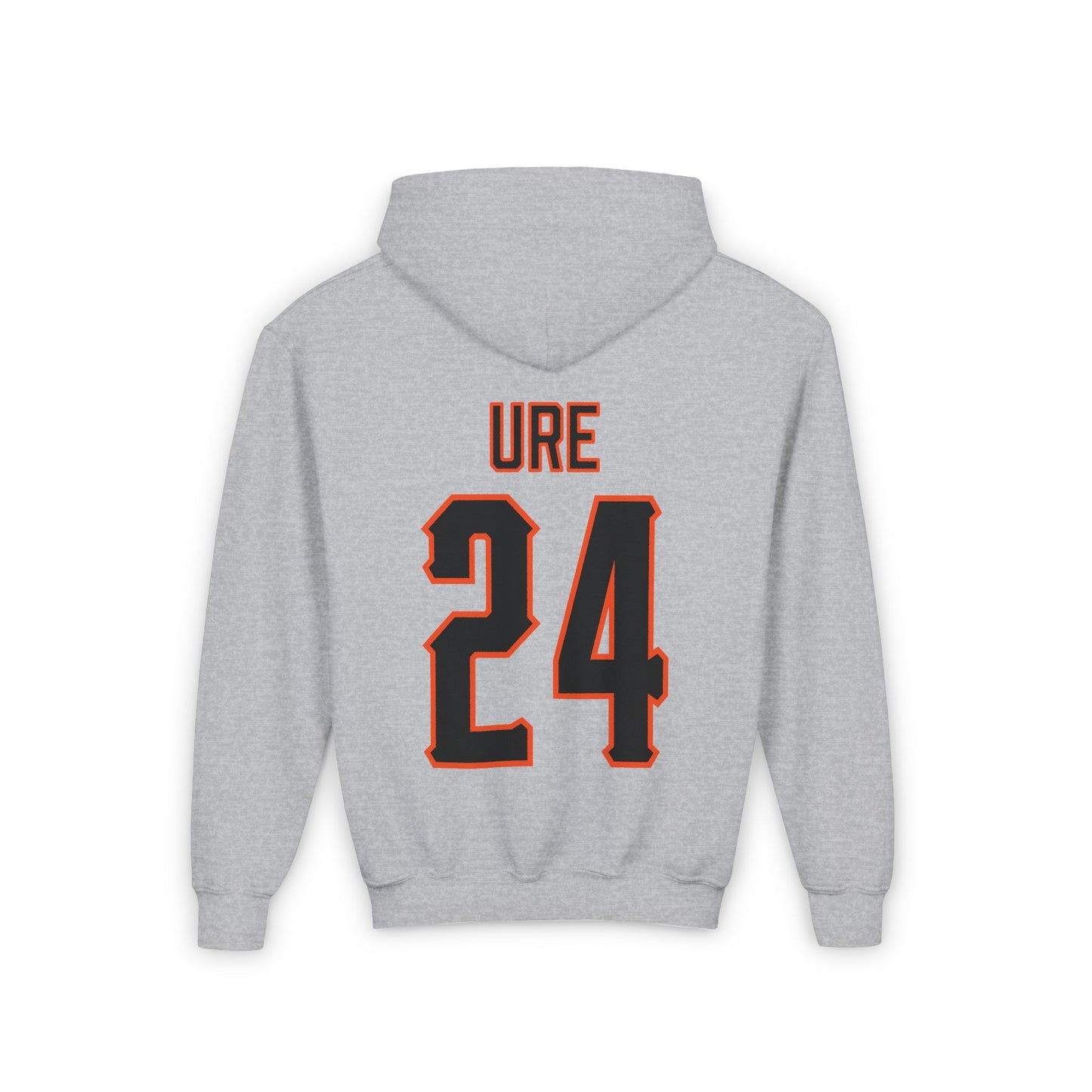 Youth Ryan Ure #24 Cursive Cowboys Hoodie