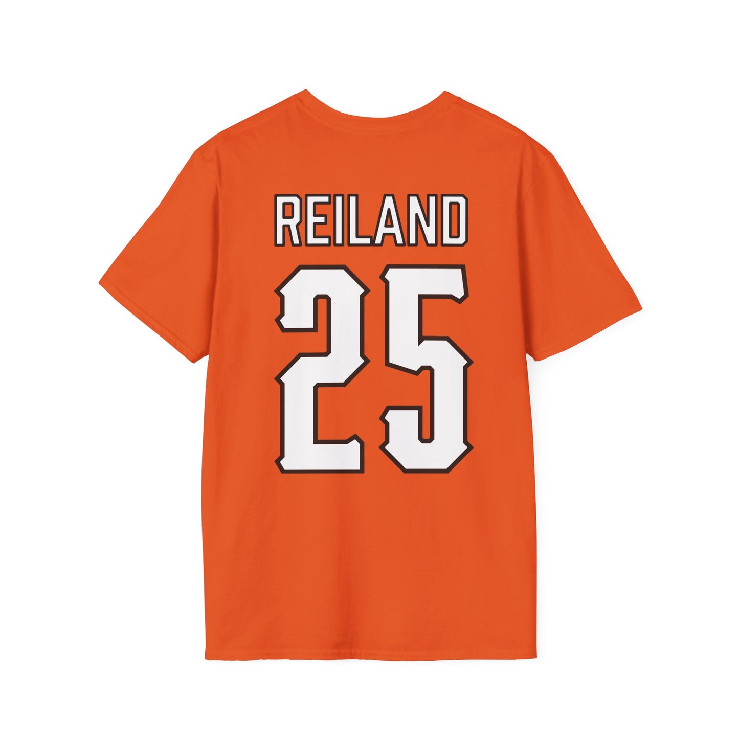 Ben Reiland #25 Orange Pokes T-Shirt