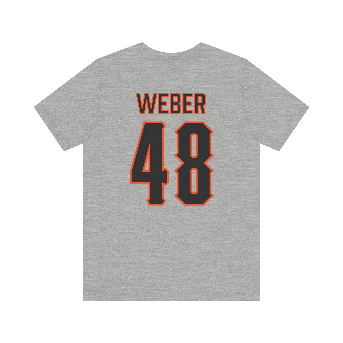 Aaron Weber #48 Cursive Cowboys T-Shirt