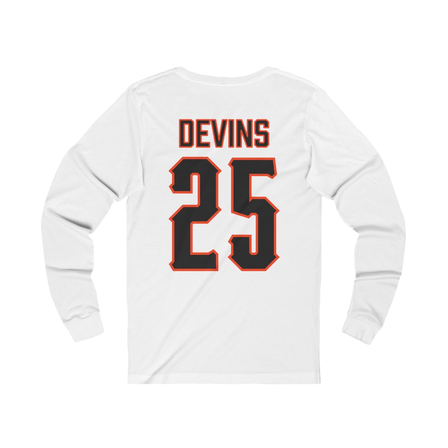 Hudson Devins #25 Cursive Cowboys Long Sleeve