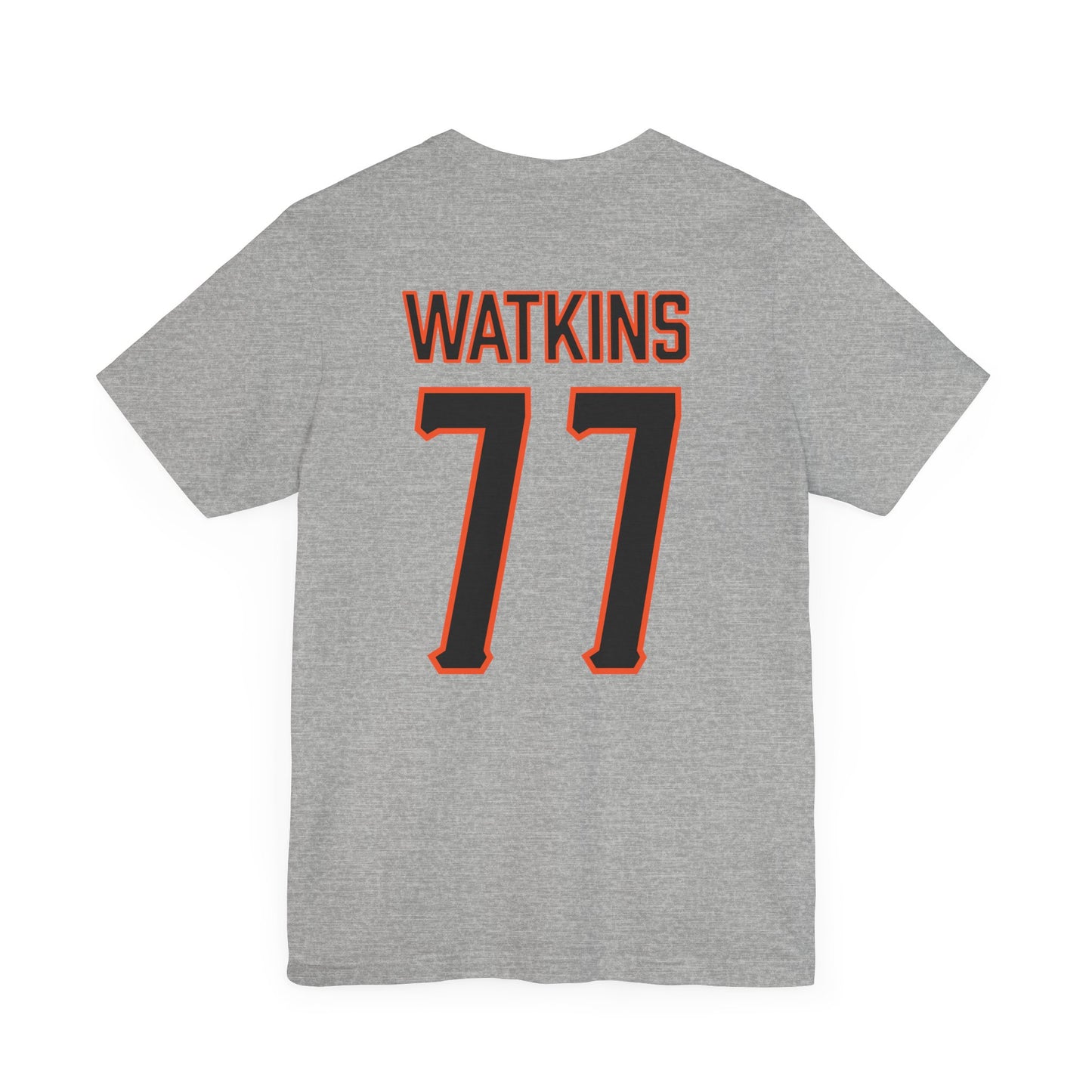 Hunter Watkins #77 Cursive Cowboys T-Shirt