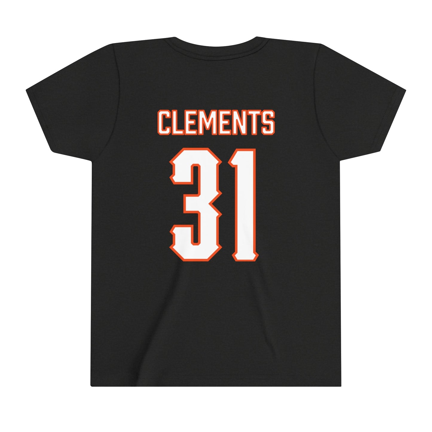 Youth Chance Clements #31 Cursive Cowboys T-Shirt