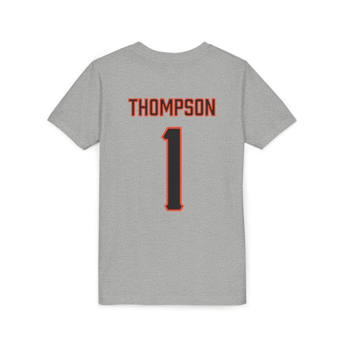 Youth Brock Thompson #1 Cursive Cowboys T-Shirt