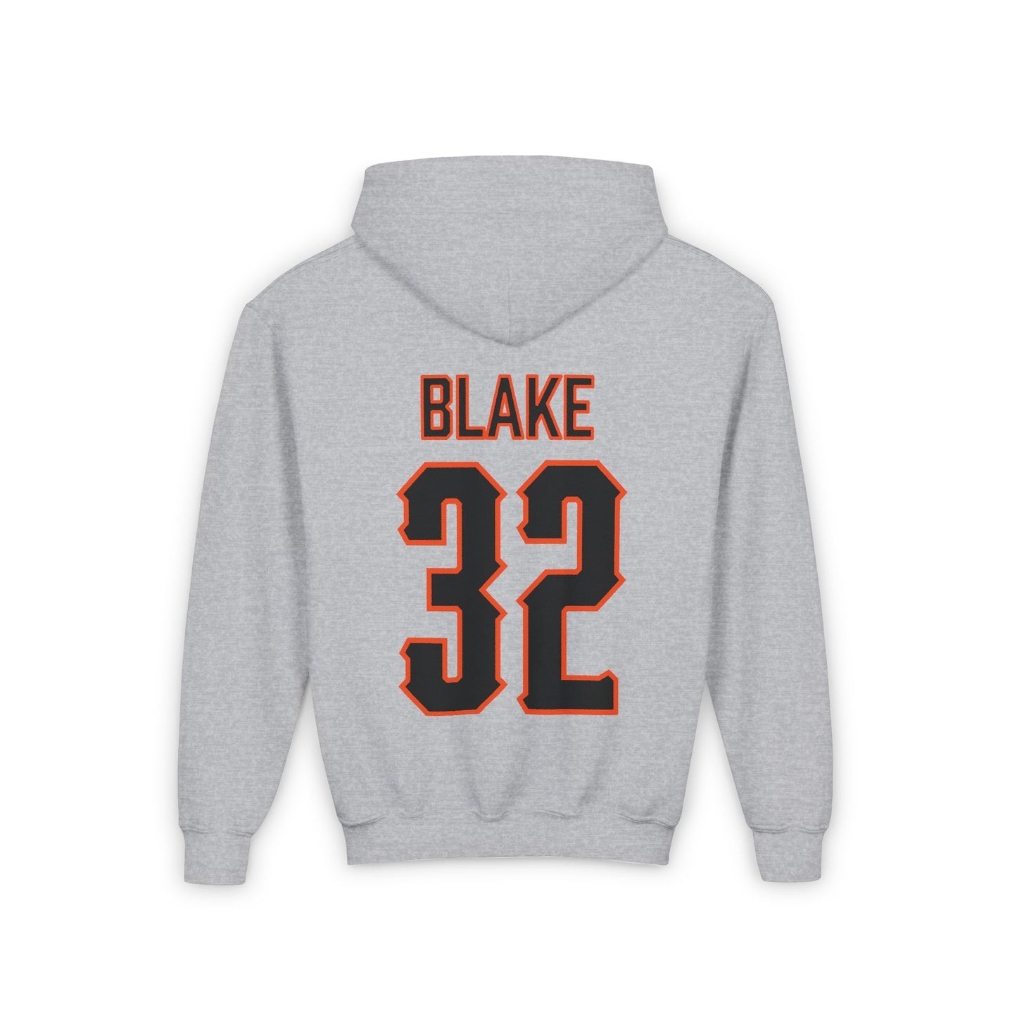 Youth Drew Blake #32 Cursive Cowboys Hoodie