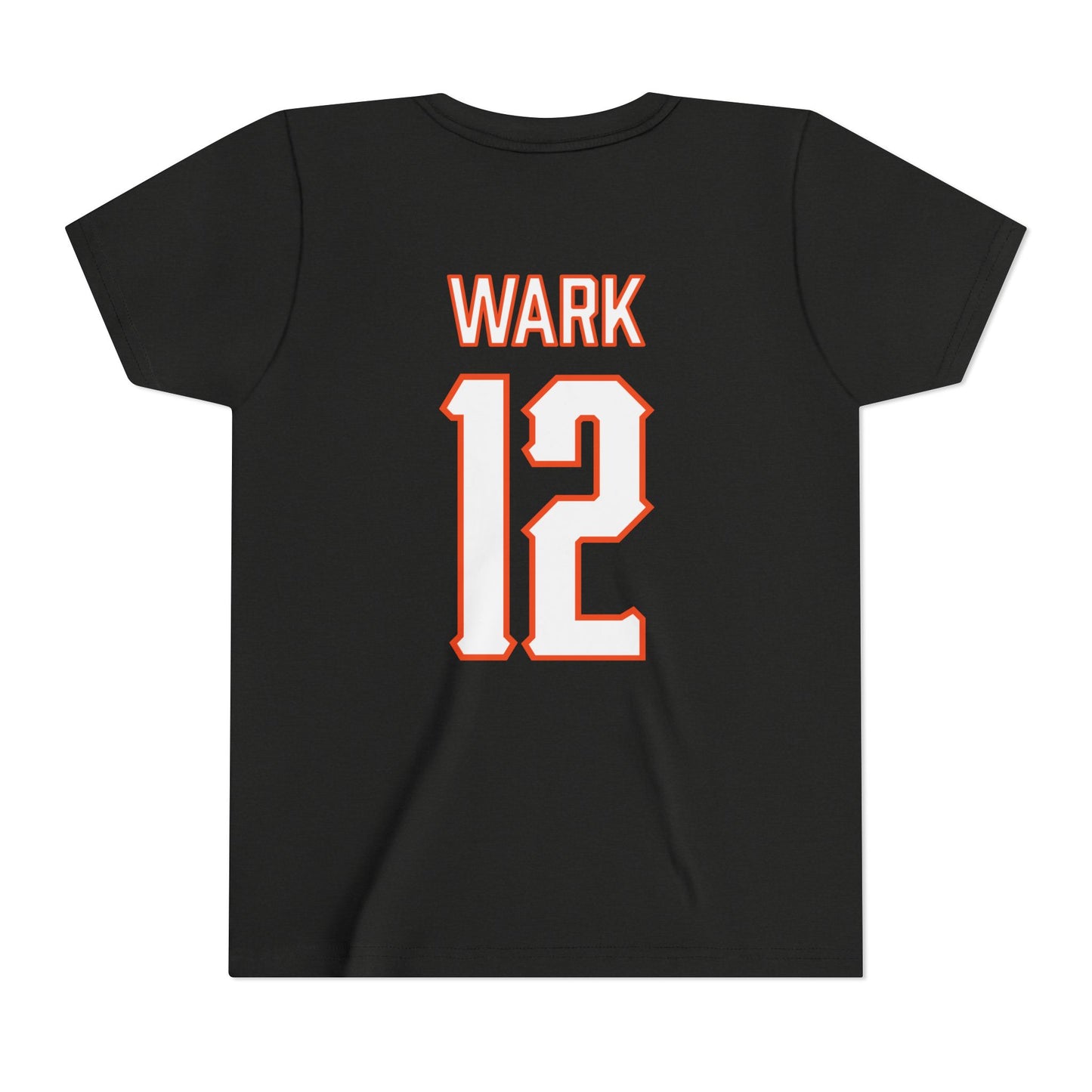 Youth Micaela Wark #12 Cursive Cowgirls T-Shirt