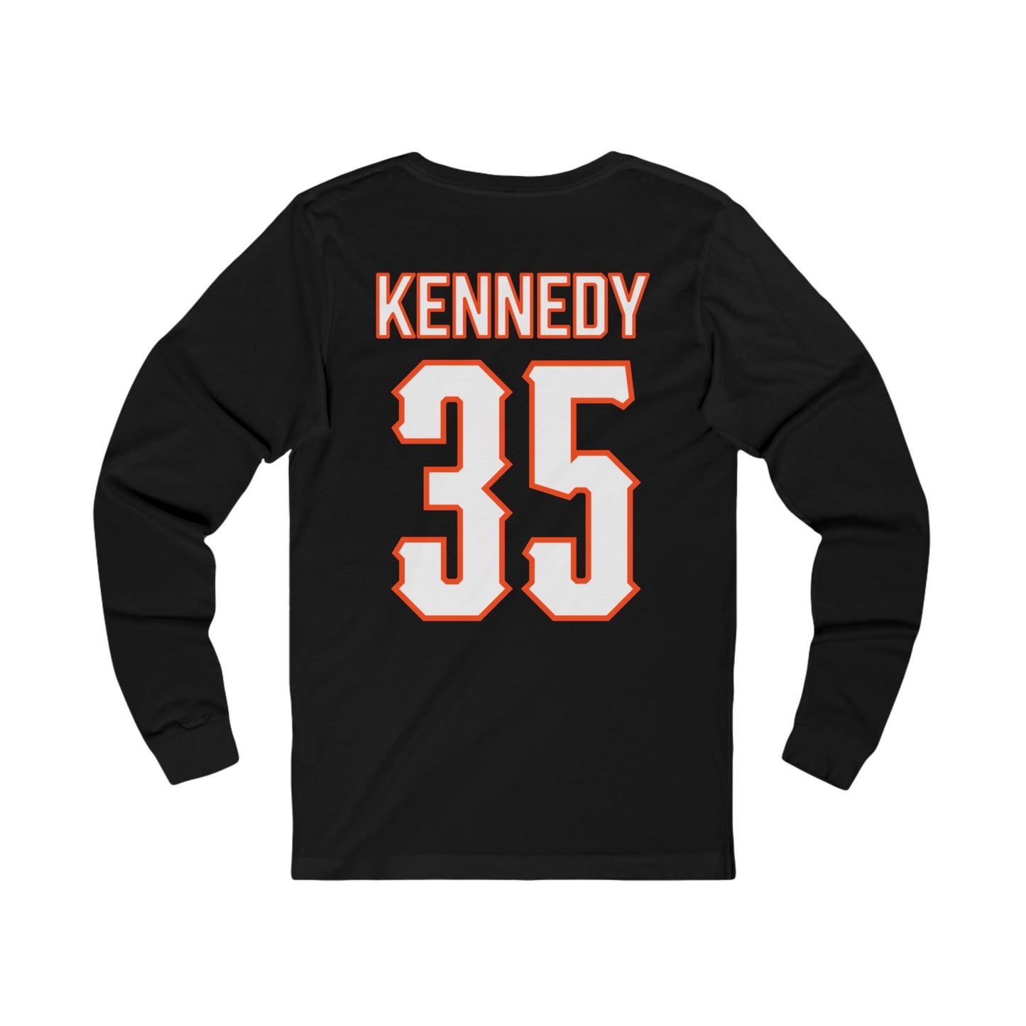 Jake Kennedy #35 Cursive Cowboys Long Sleeve