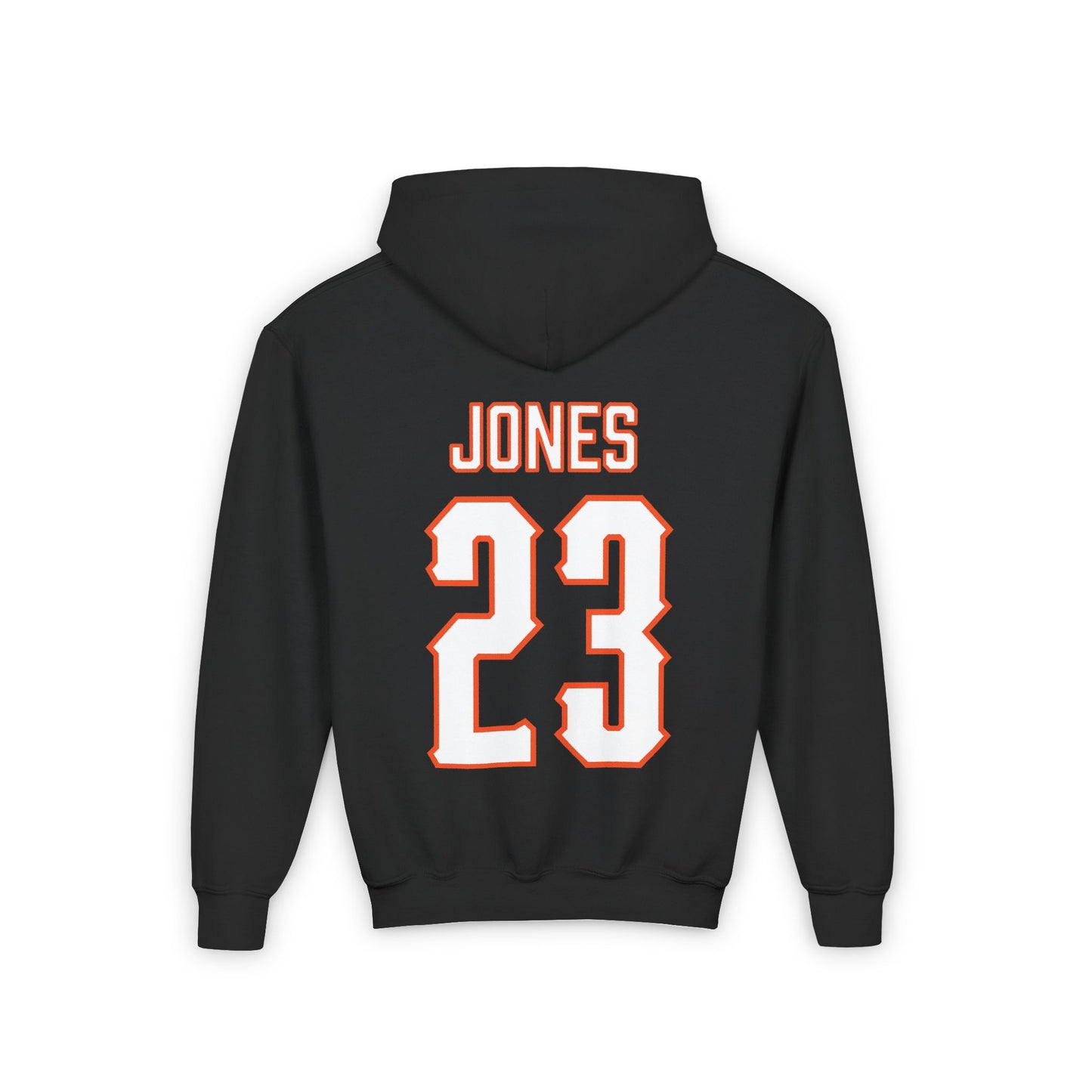 Youth Jayson Jones #23 Cursive Cowboys Hoodie