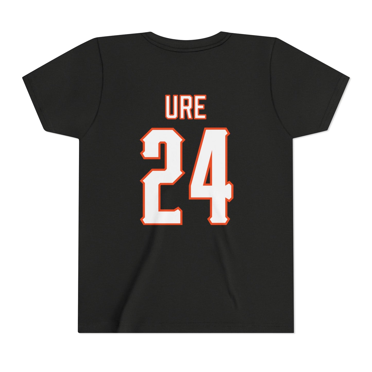 Youth Ryan Ure #24 Cursive Cowboys T-Shirt