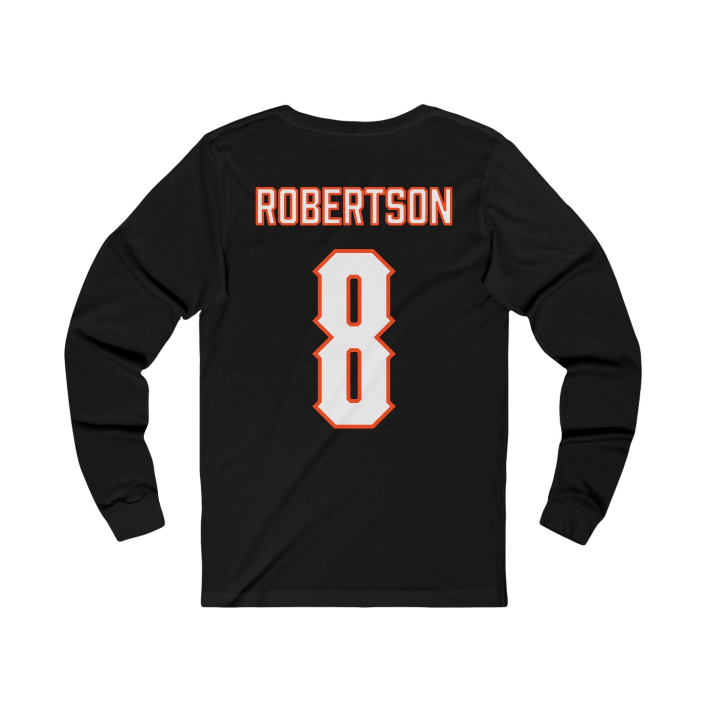 Parker Robertson #8 Cursive Cowboys Long Sleeve