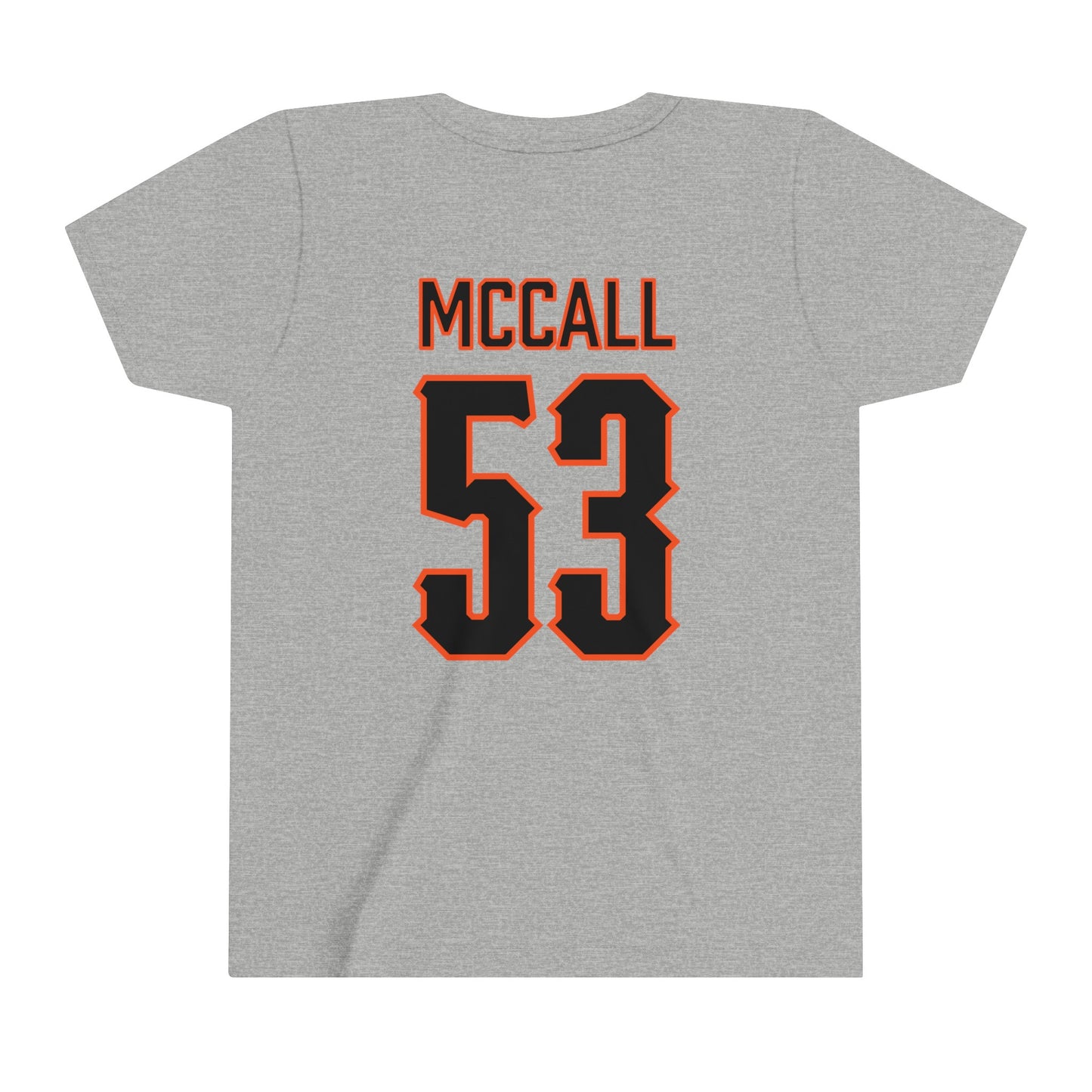 Youth Andrew McCall #53 Cursive Cowboys T-Shirt