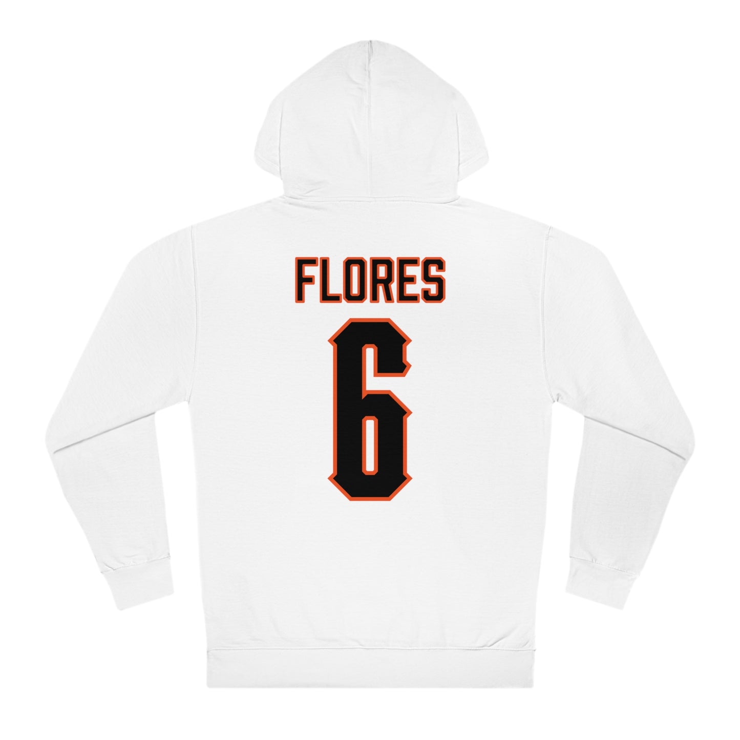 Zane Flores #6 Cursive Cowboys Hoodie