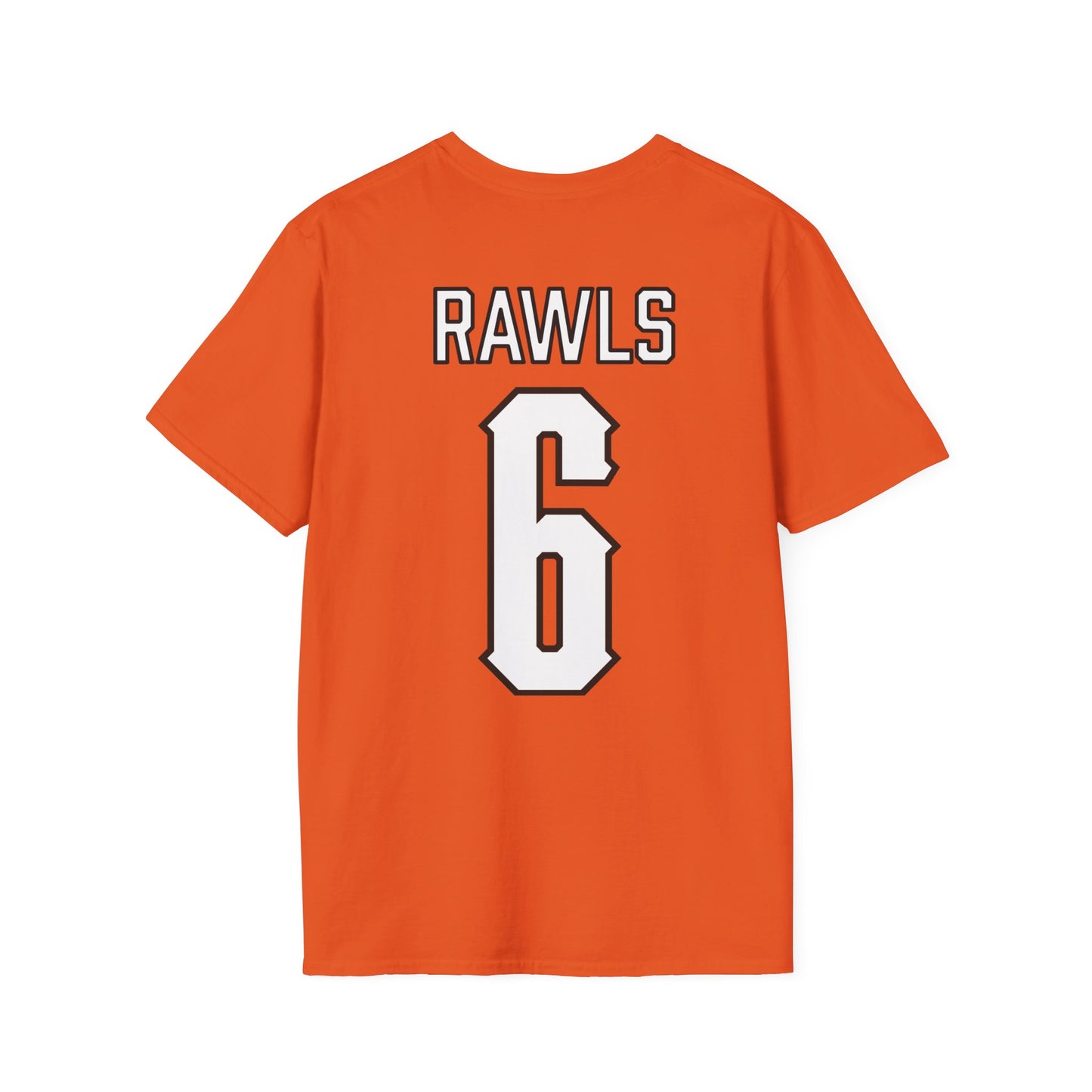 Lyrik Rawls #6 Orange Pokes T-Shirt