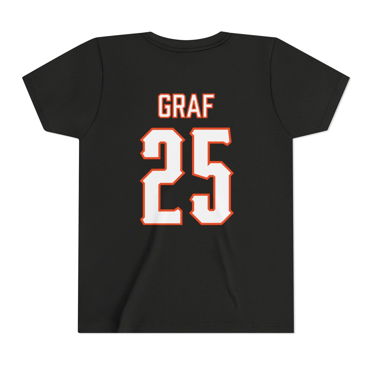 Youth Macy Graf #25 Cursive Cowgirls T-Shirt