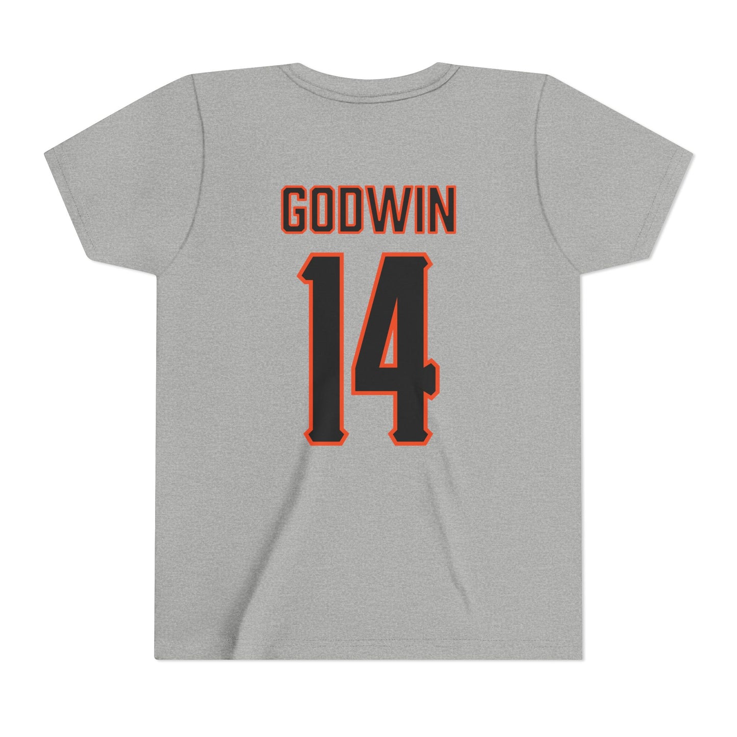 Youth Karli Godwin #14 Cursive Cowgirls T-Shirt