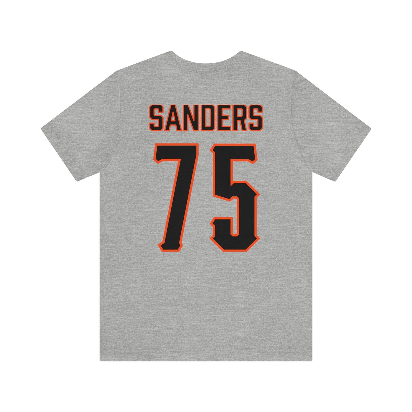 Jakobe Sanders #75 Cursive Cowboys T-Shirt