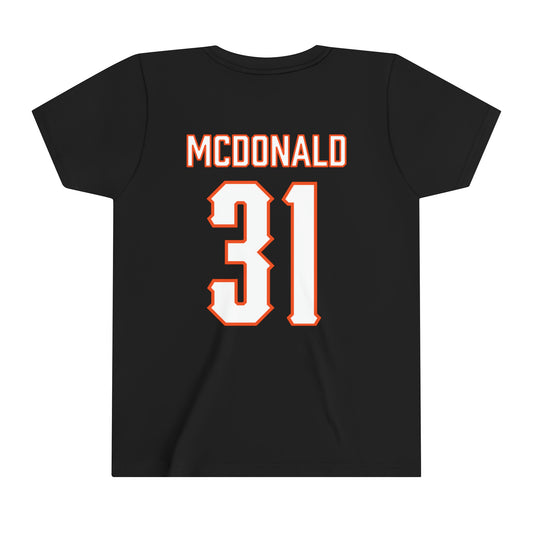 Youth Lexi McDonald #31 Cursive Cowgirls T-Shirt