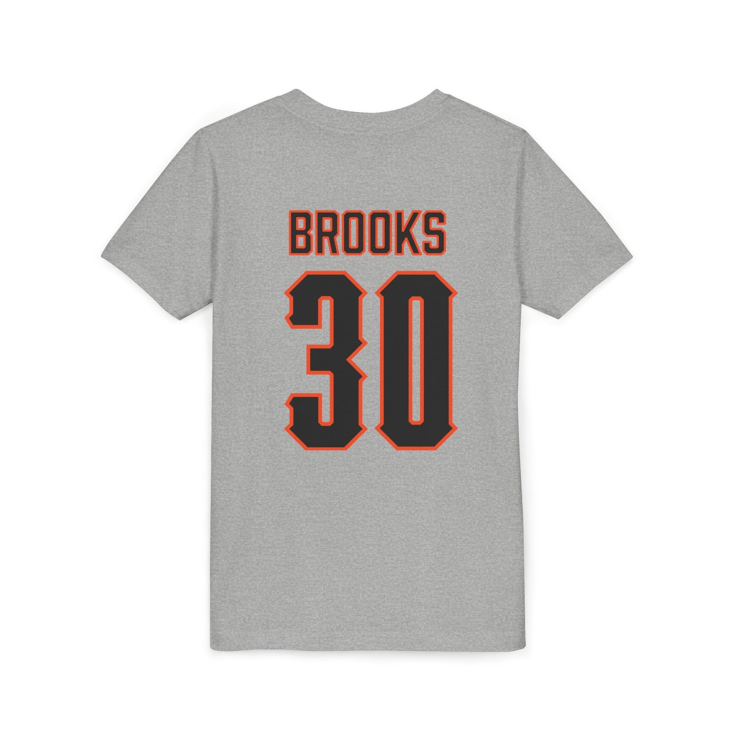 Youth Braylon Brooks #30 Cursive Cowboys T-Shirt