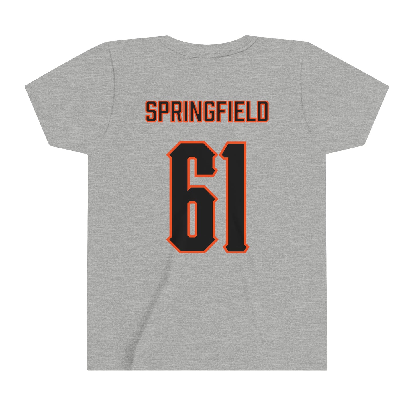 Jake Springfield #61 Cursive Cowboys Youth T-Shirt