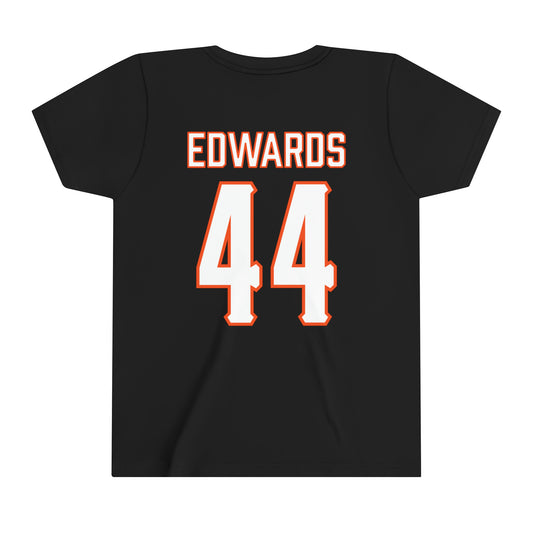 Youth Tallen Edwards #44 Cursive Cowgirls T-Shirt