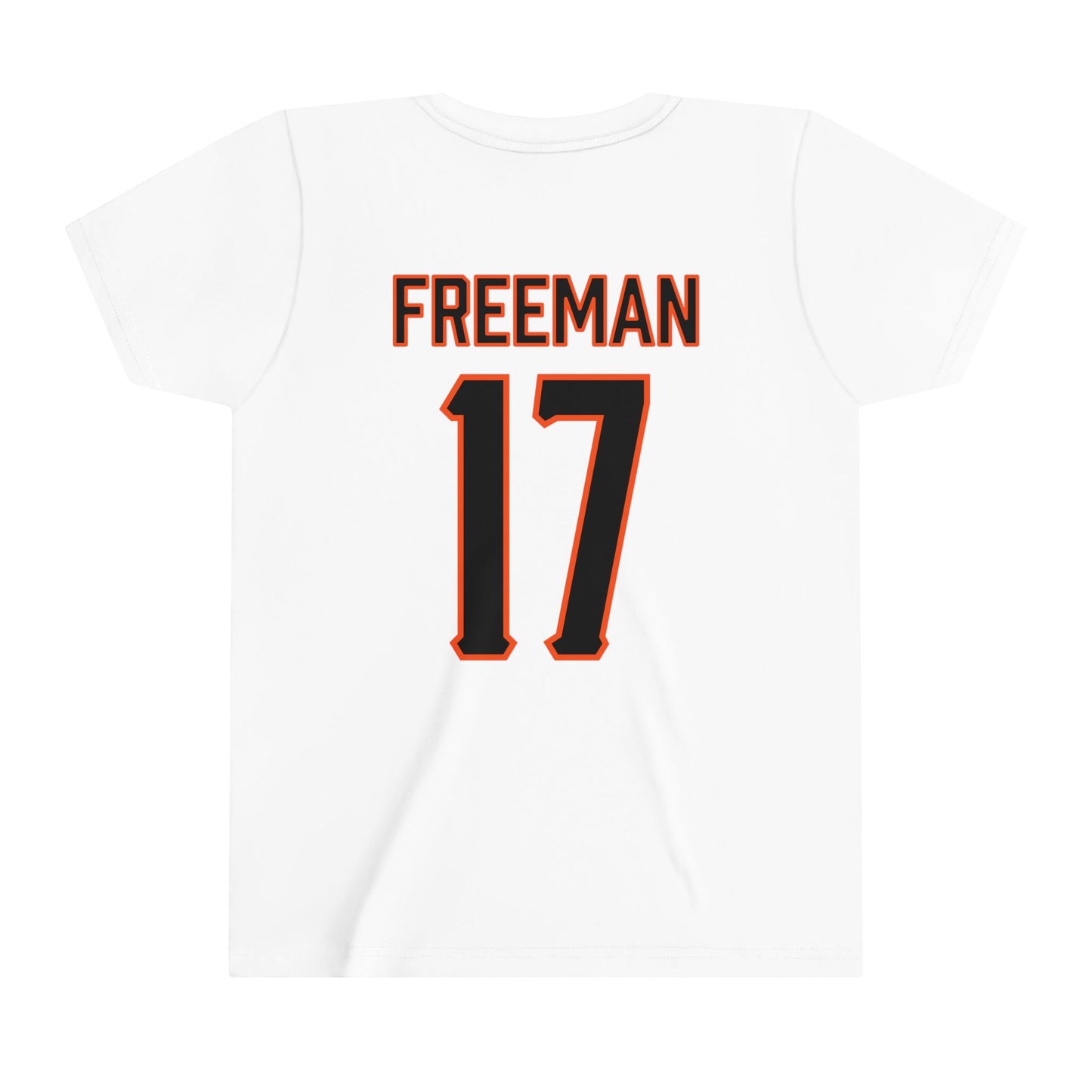 Youth Gavin Freeman #17 Cursive Cowboys T-Shirt