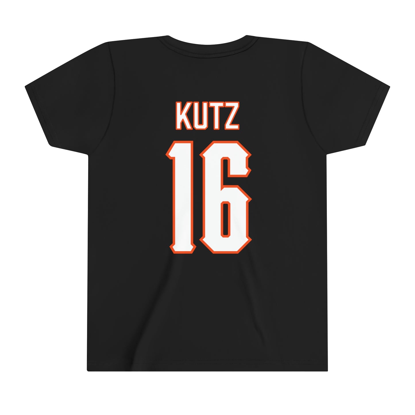 Youth Katie Kutz #16 Cursive Cowgirls T-Shirt