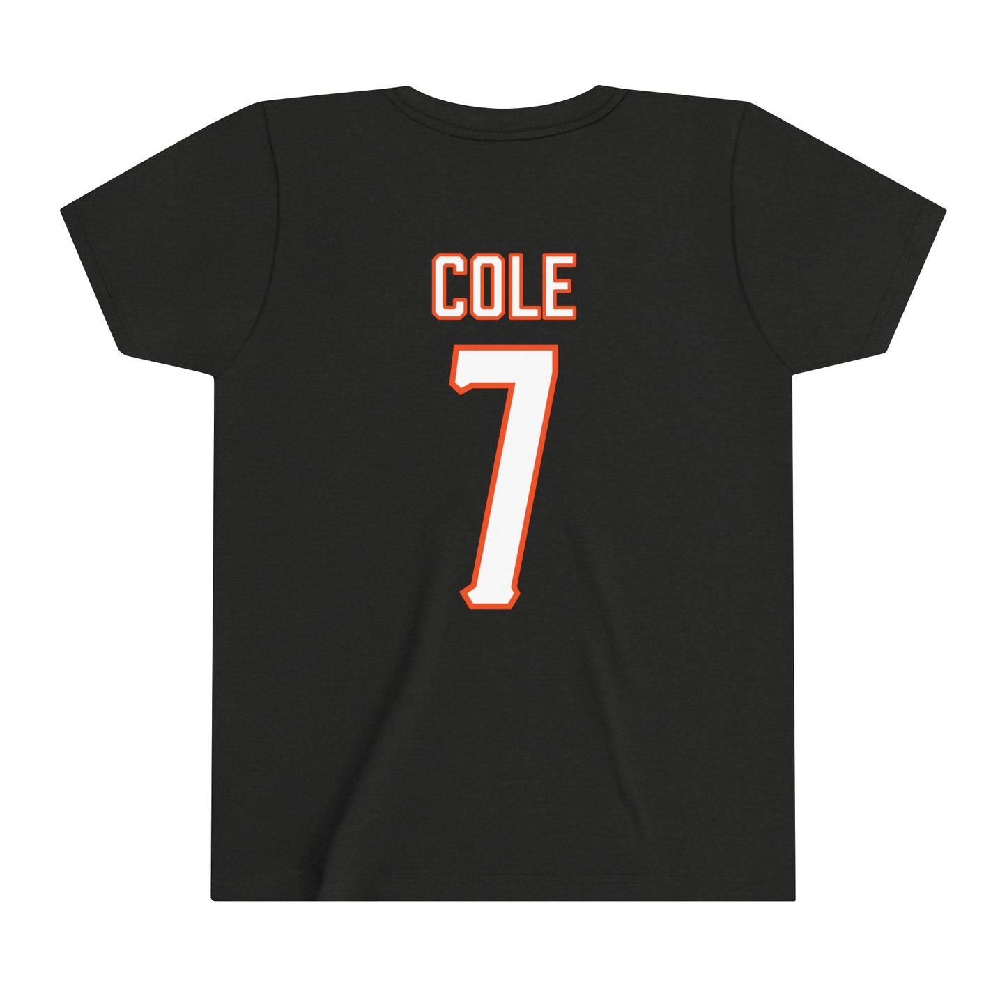 Youth Kirk Cole #7 Cursive Cowboys T-Shirt