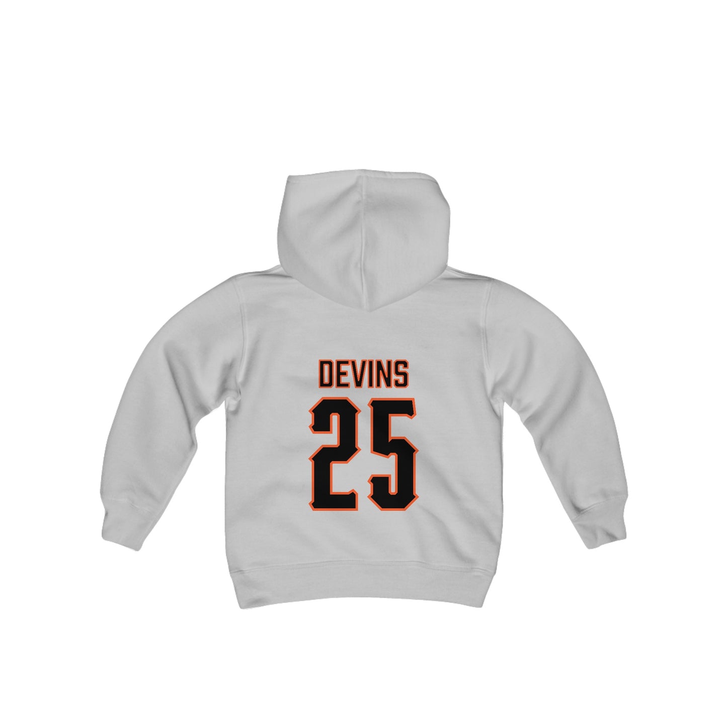 Youth Hudson Devins #25 Cursive Cowboys Hoodie