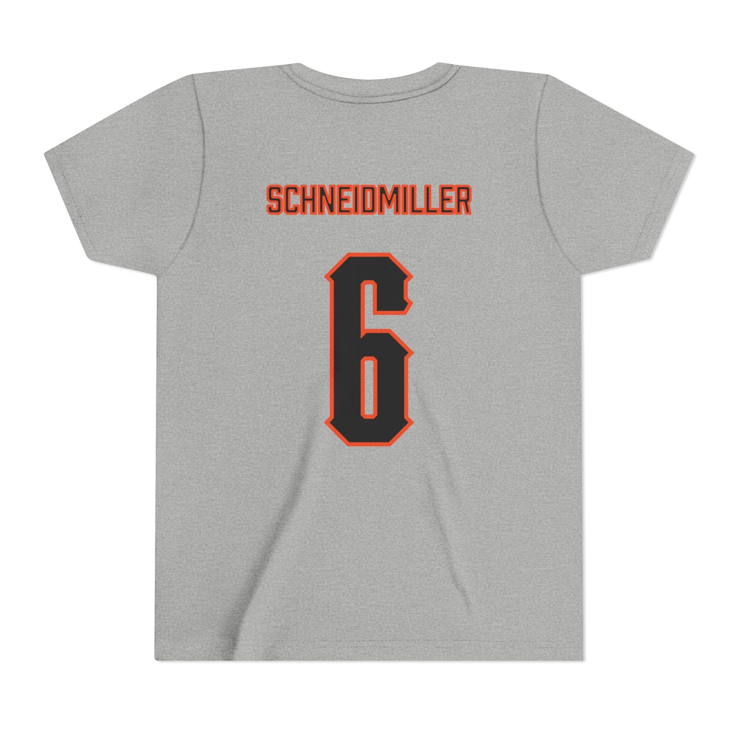 Youth Audrey Schneidmiller #6 Cursive Cowgirls T-Shirt