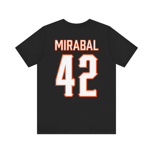 Grant Mirabal #42 Cursive Cowboys T-Shirt