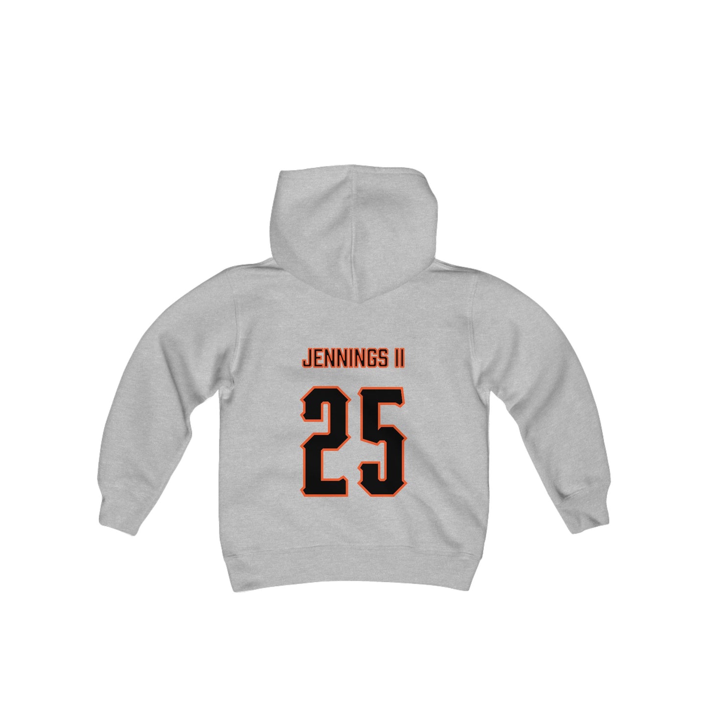 Youth Robert Jennings II #25 Cursive Cowboys Hoodie