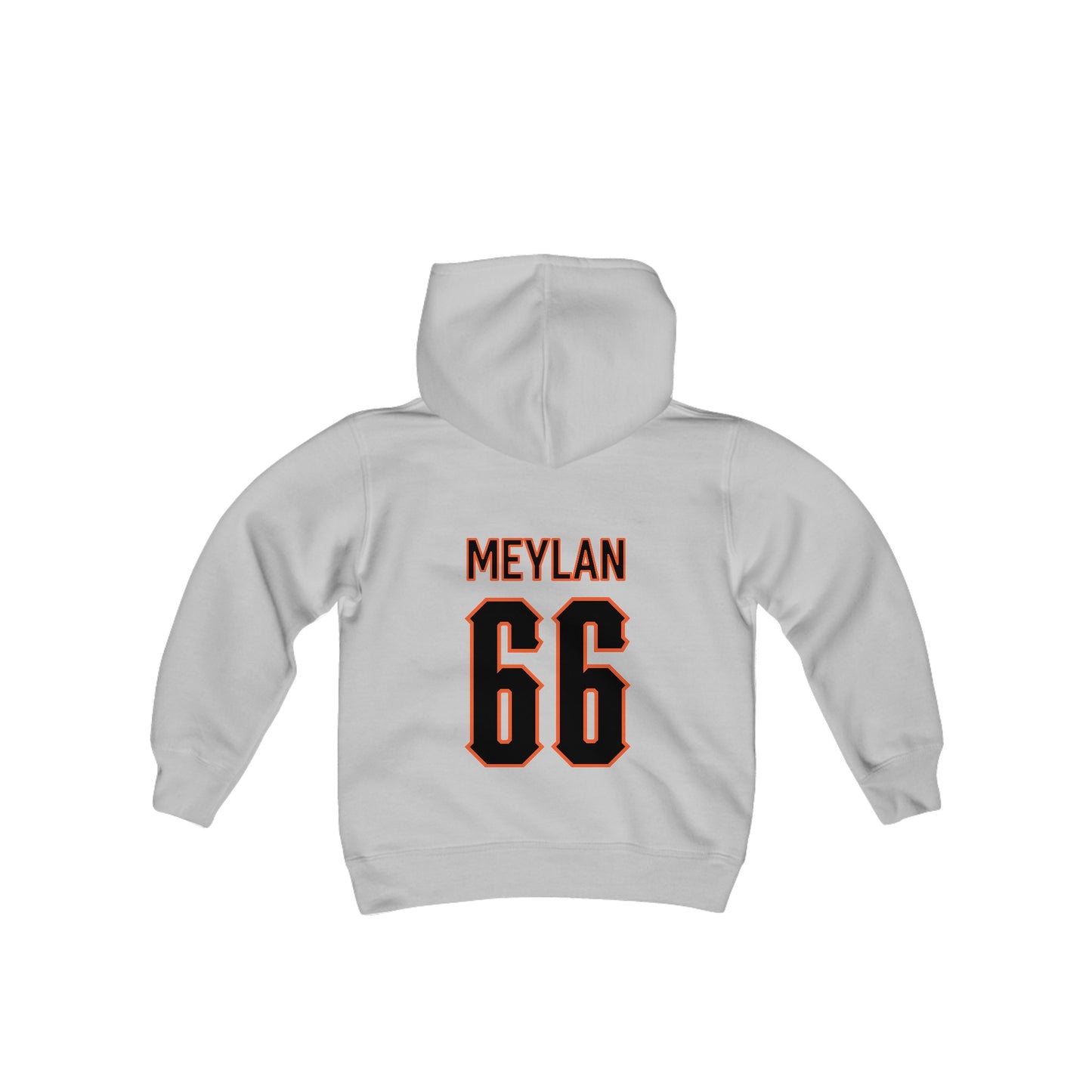 Youth Ruby Meylan #66 Cursive Cowgirls Hoodie