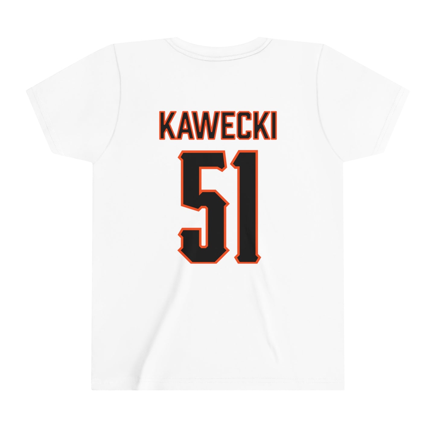 Youth Austin Kawecki #51 Cursive Cowboys T-Shirt