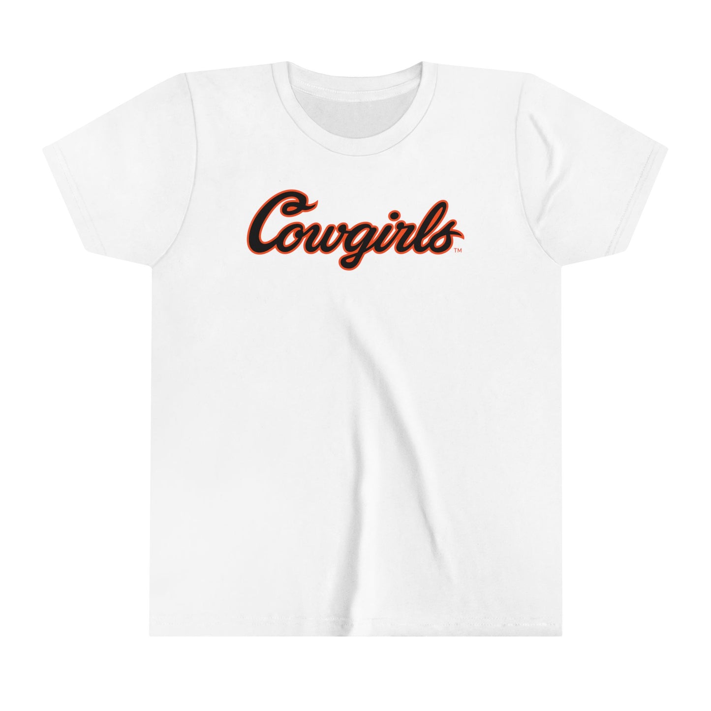 Youth Katelyn Hoppers #8 Cursive Cowgirls T-Shirt