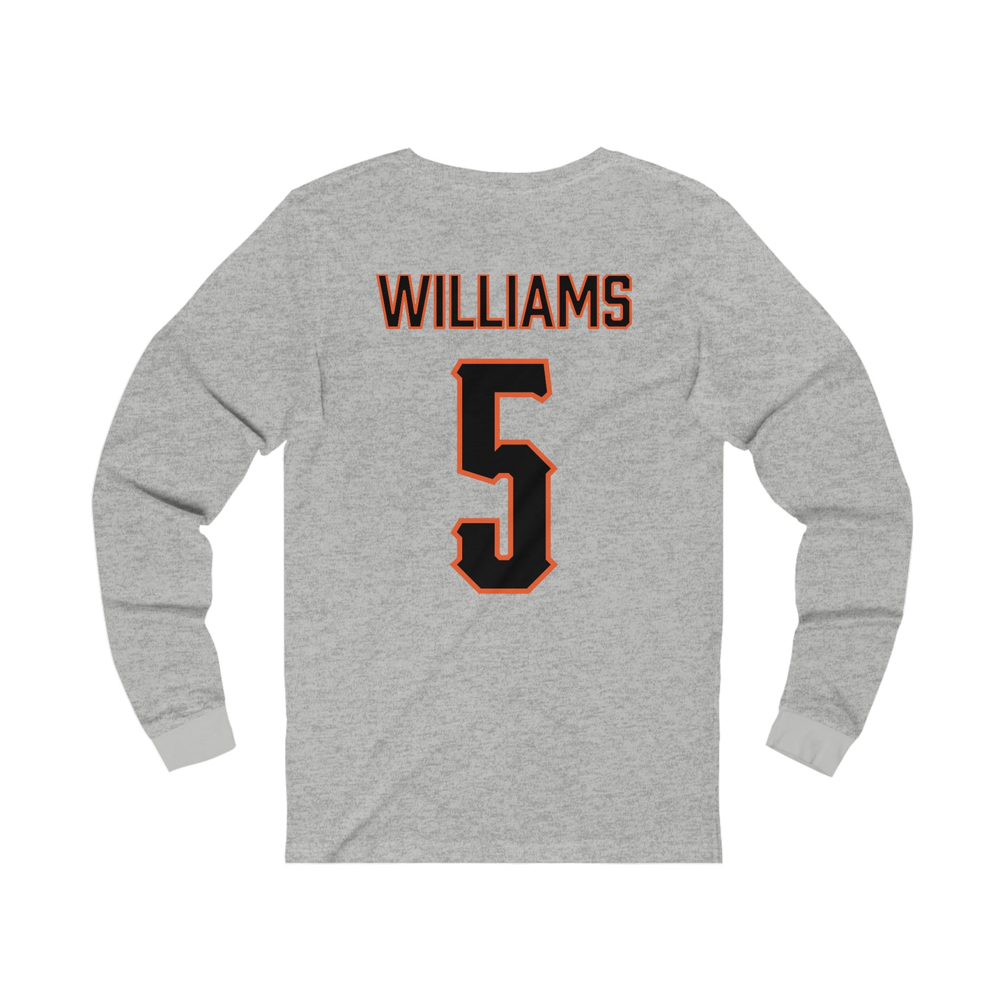 Quion Williams #5 Cursive Cowboys Long Sleeve T-Shirt