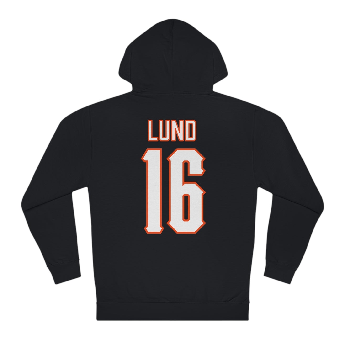 Ethan Lund #16 Cursive Cowboys Hoodie