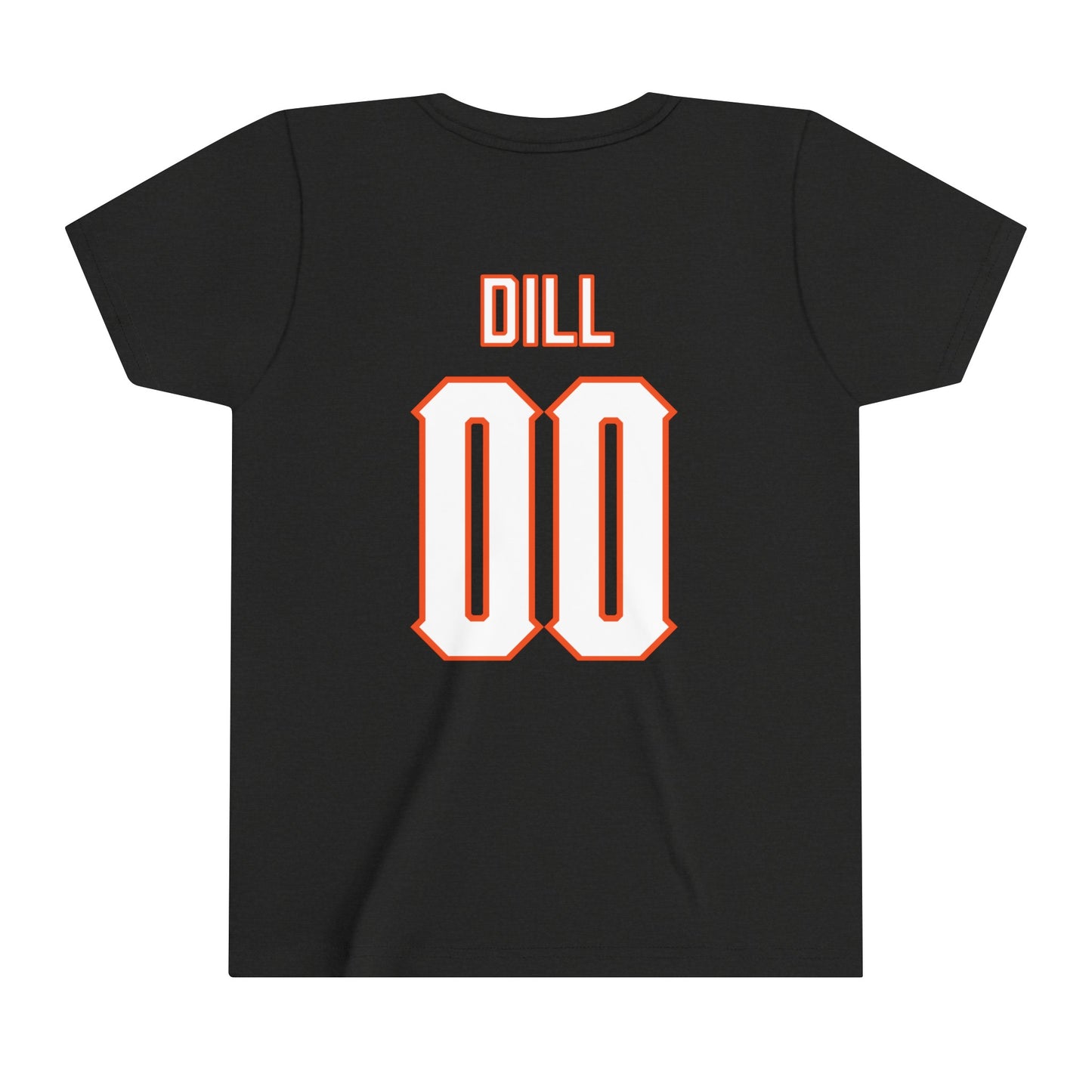 Youth Caroline Dill #0 Cursive Cowgirls T-Shirt