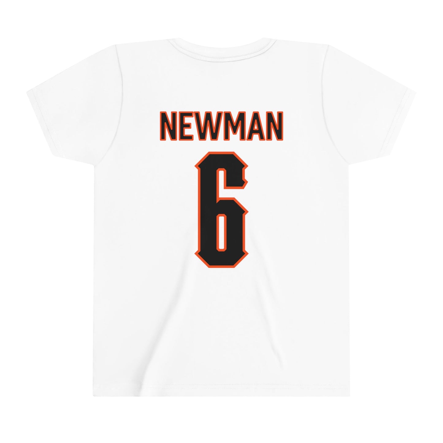 Youth Brandon Newman #6 Cursive Cowboys T-Shirt