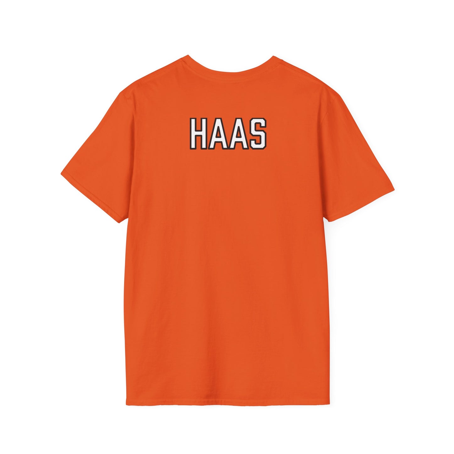 Kyle Haas Orange Cursive Cowboys T-Shirt