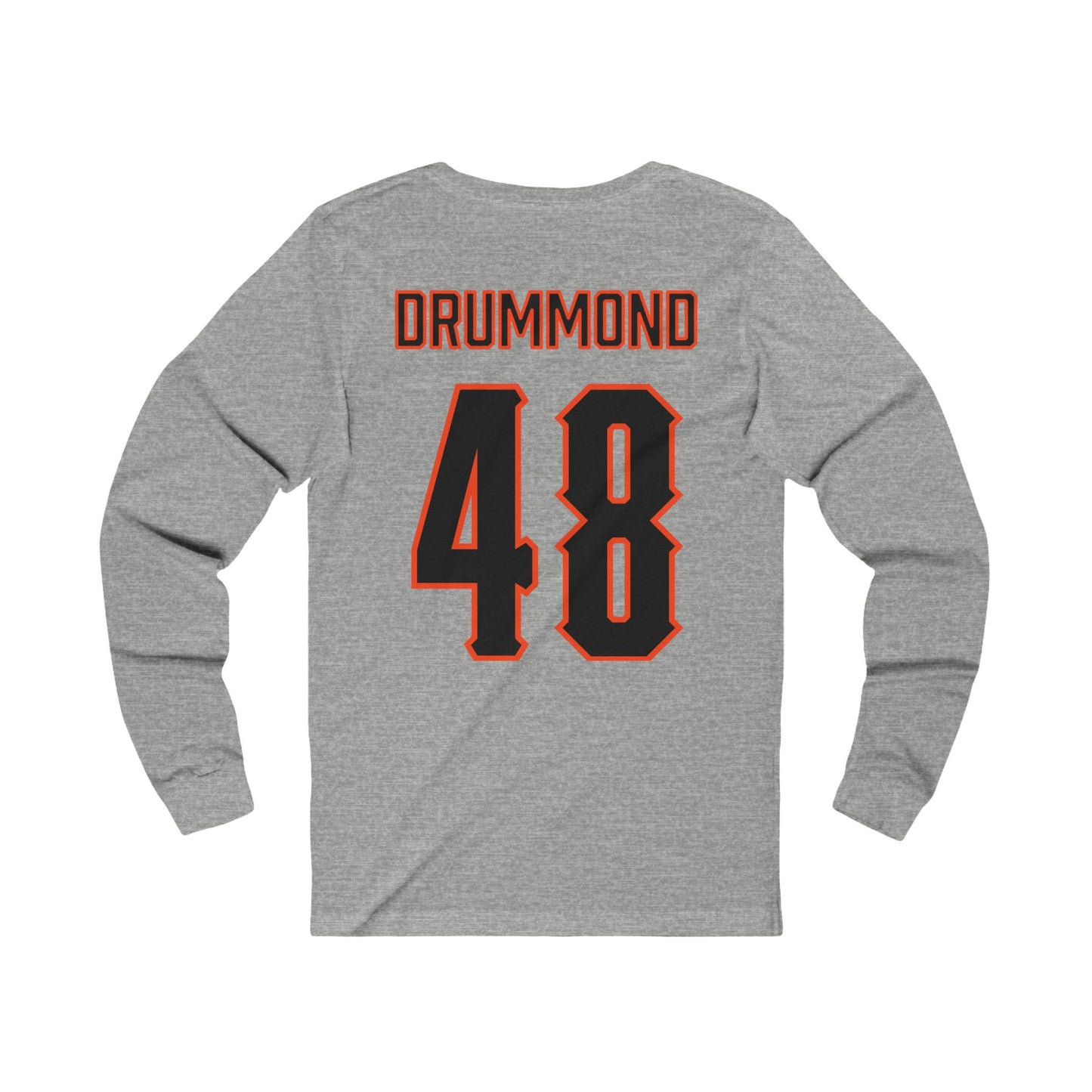 Bryce Drummond #48 Cursive Cowboys Long Sleeve