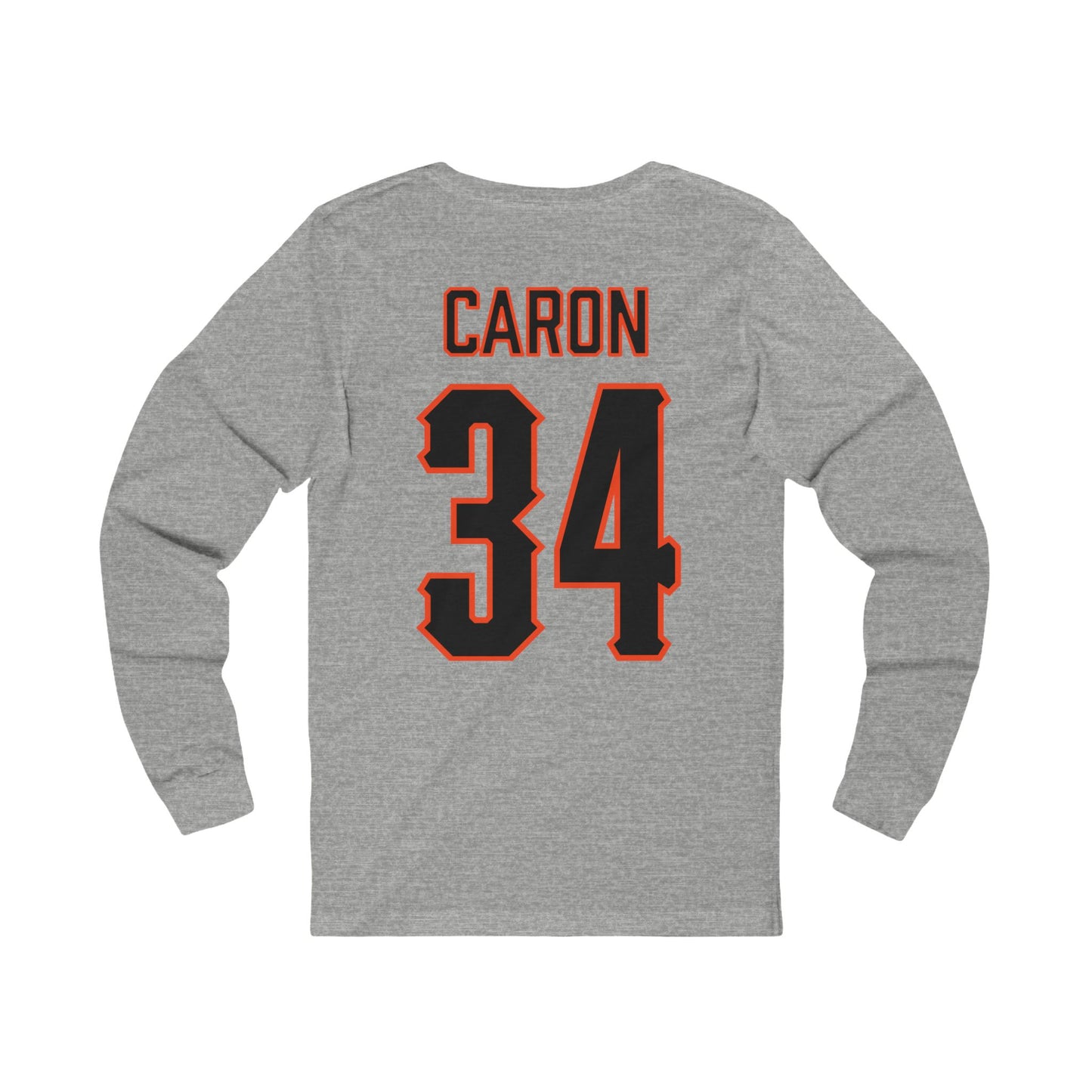 Tyler Caron #34 Cursive Cowboys Long Sleeve