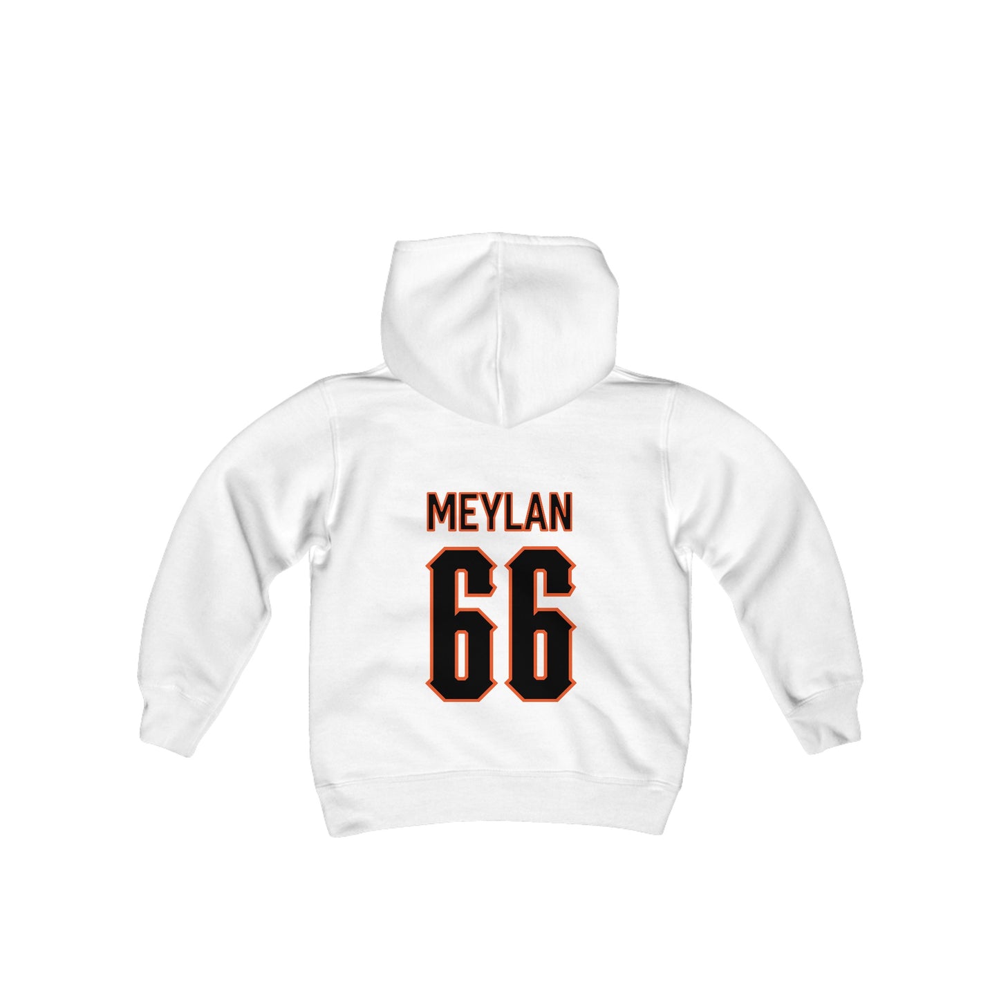 Youth Ruby Meylan #66 Cursive Cowgirls Hoodie